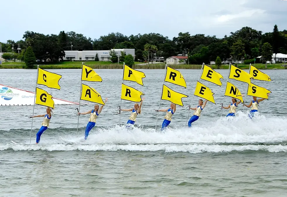 FREE Cypress Gardens Water Ski Show returns to Winter Haven this weekend!