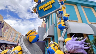 Marquee revealed for brand new Minion Land at Universal Studios Florida!