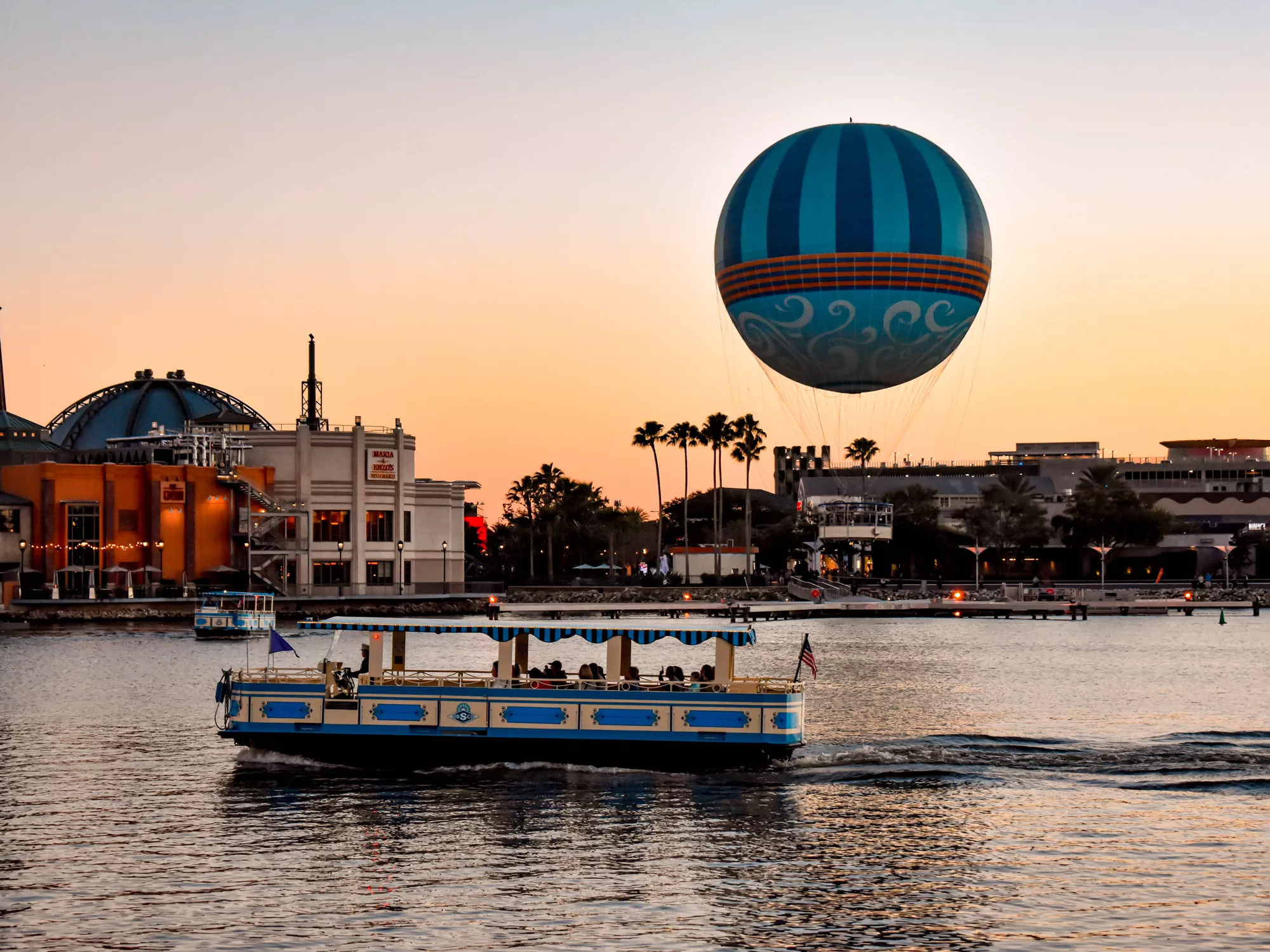 Romantic Disney Springs at Walt Disney World 