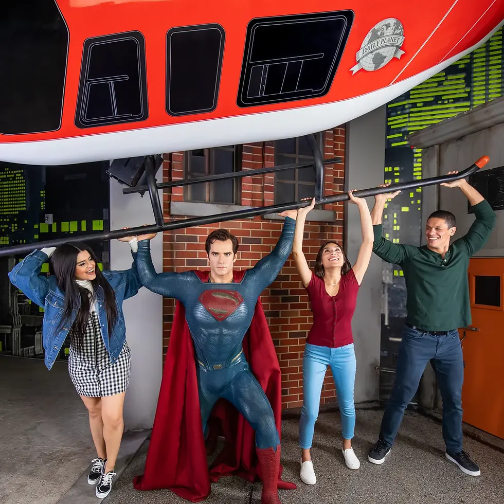 Save the world with Superman, Batman, and the rest of the Justice League at Madame Tussauds Orlando