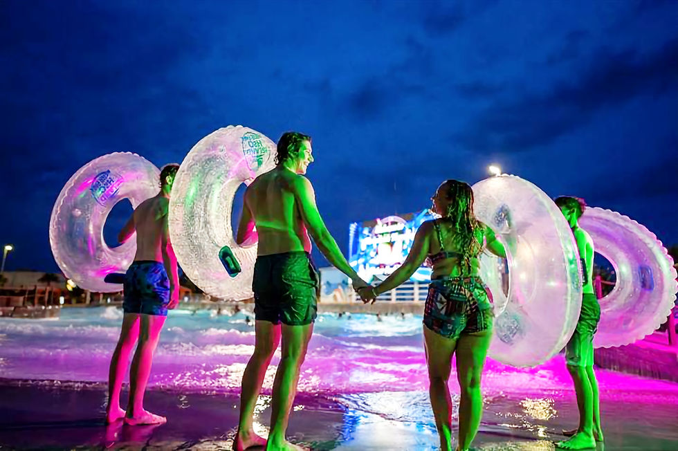 Beat the heat this August and splash into Island H2O Water Park's foam parties and more!