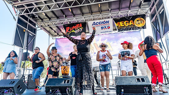 Vibrant concert crowd enjoying live music in 2025