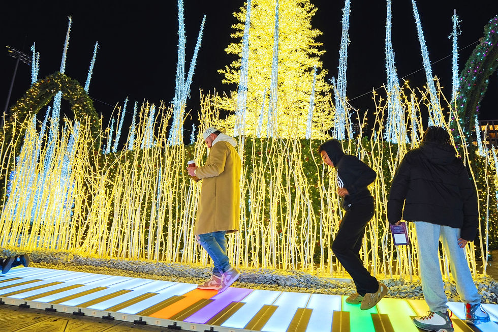 The magical Enchant Christmas returns to Tropicana Field in St. Pete, from Nov. 20 through Dec. 27, 2026