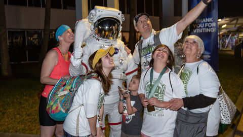The countdown is on for the Space Race 3K Walk/Run 2025 at Kennedy Space Center Visitor Complex