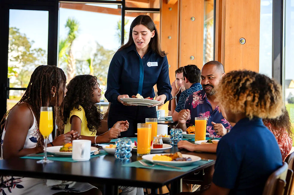 Twin View Restaurant at Evermore Orlando Resort