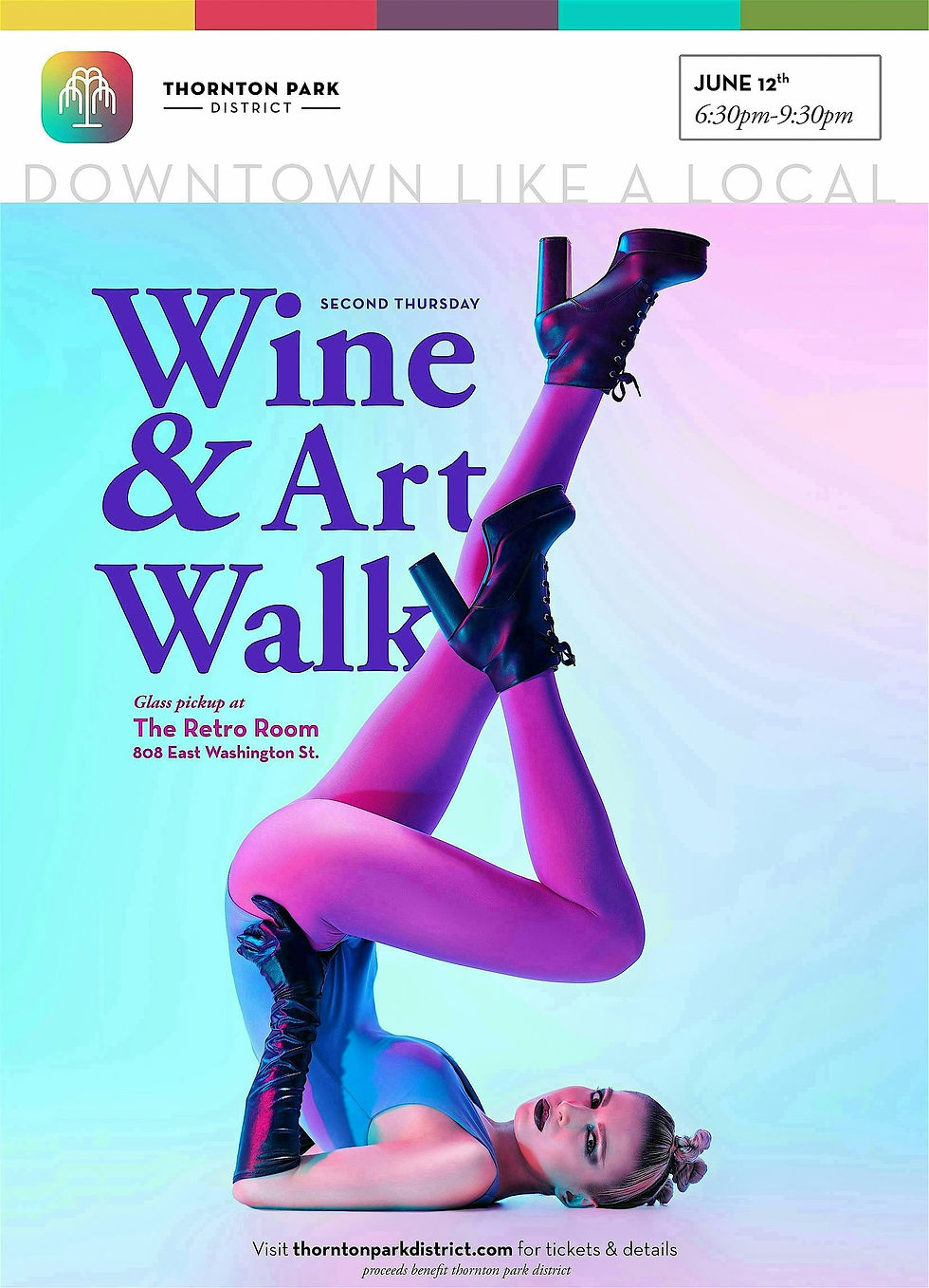Thornton Park District 2nd Thursday Wine & Art Walk
