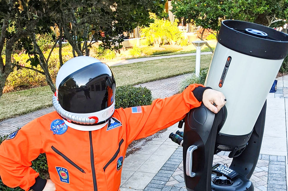 Join the Emil Buehler Planetarium at Seminole State College for the free Spooky Star Party