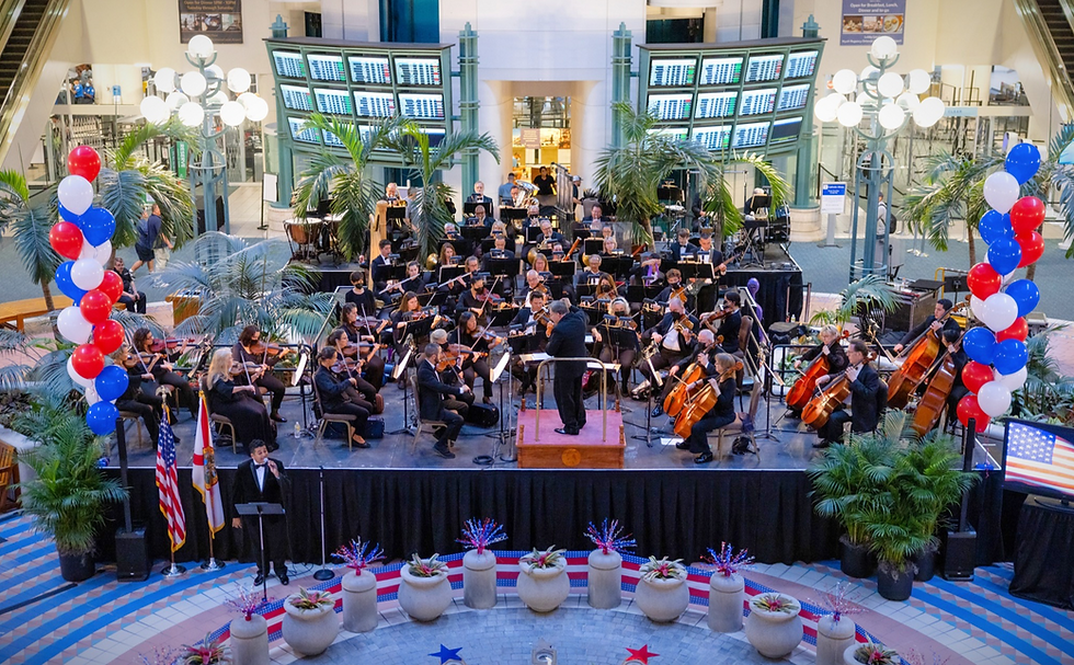 Liberty Weekend: A Red, White and Blue American Celebration at Orlando International Airport with the Orlando Philharmonic Orchestra