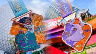 runDisney Unveils New Figment and Encanto Medals for 2023 Disney Wine & Dine Half Marathon Weekend