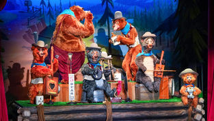 Say howdy to the cast of the new Country Bear Musical Jamboree debuting July 17 at Magic Kingdom