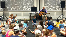 It's Free Admission Day, and Story Time for the little ones at Orlando's Leu Gardens!