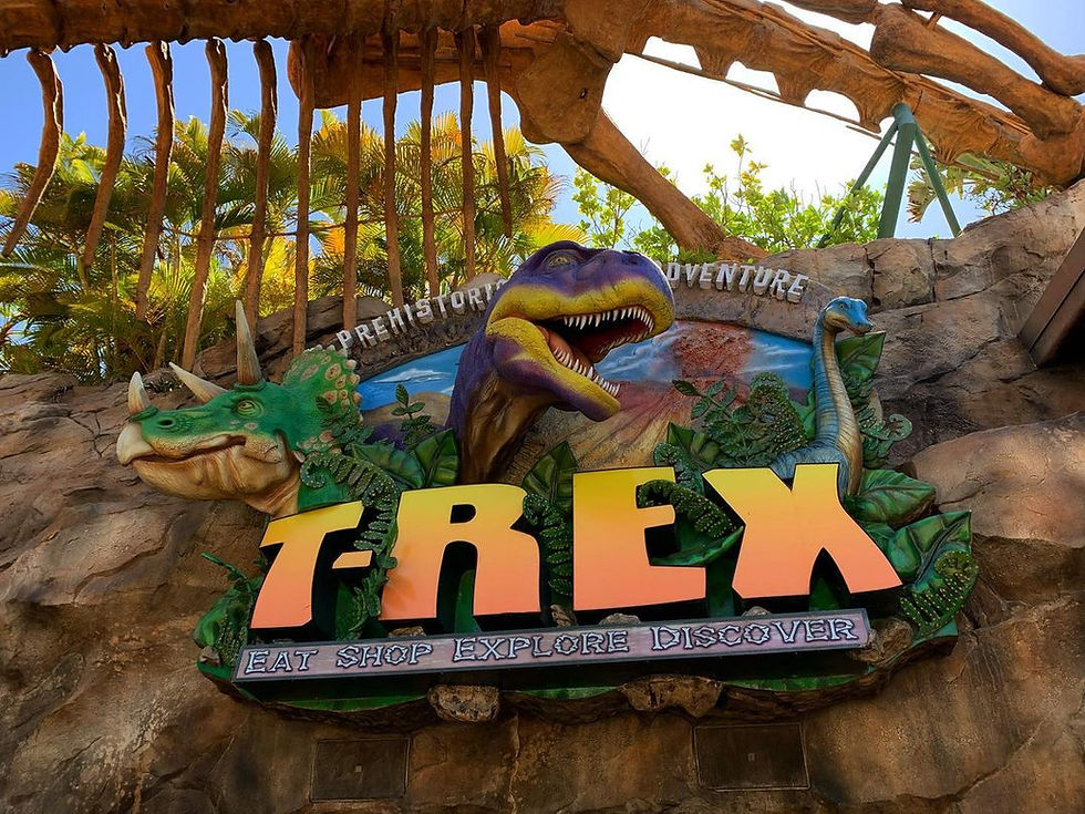 Enter Into Extinction Menu Roars Into T-Rex Cafe At Disney Springs