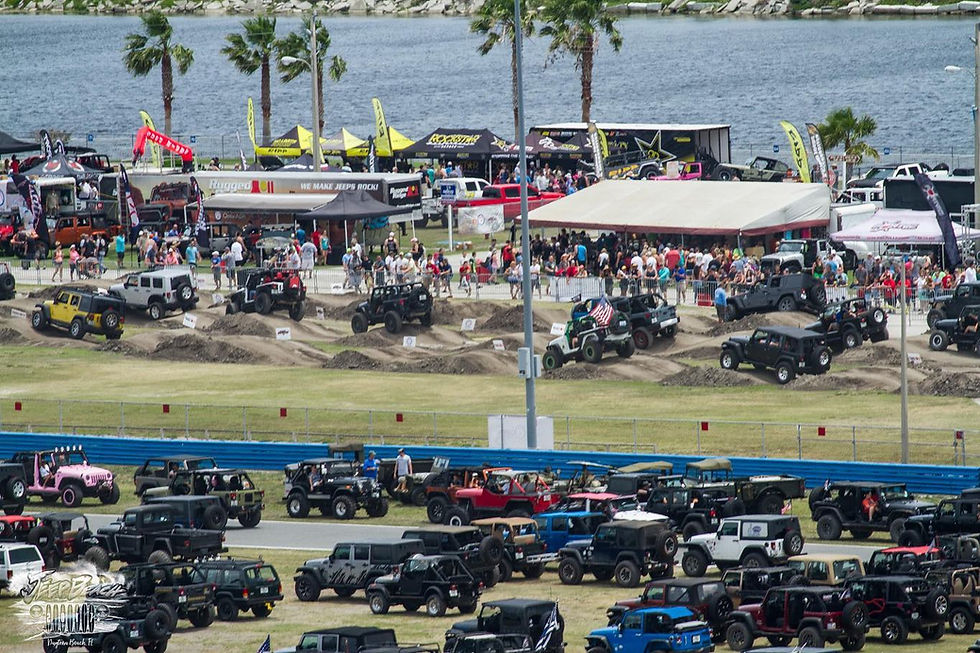 Jeep Beach - The world's largest Jeep Only event at Daytona Beach