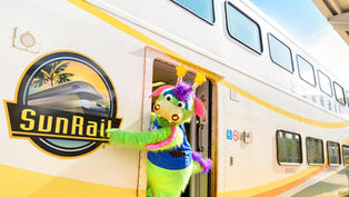 Orlando Magic Fans (yes, even Stuff!) can ride the rails for FREE to and from all home games