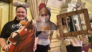 As Enchanted Tales With Belle returns to the Magic Kingdom, Cast Members enjoy a preview