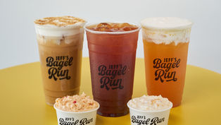 Jeff’s Bagel Run introduces Southern-Inspired Spring Menu featuring Peach-Inspired Beverages and more