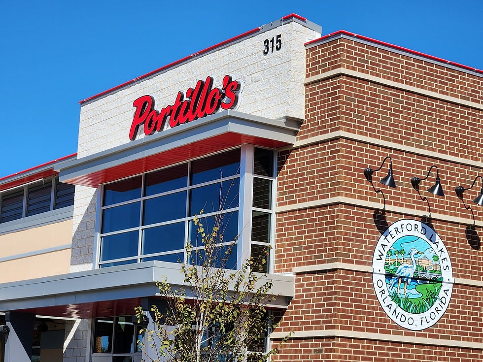 Chicago-style food chain Portillo’s opens the doors to its 7th Florida location in Waterford Lakes