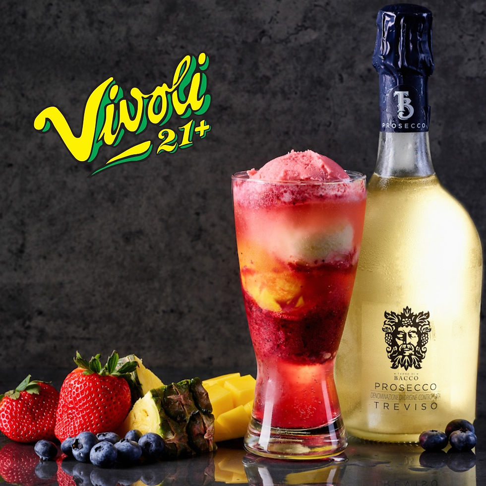 Vivoli il Gelato Pride Sangria Float