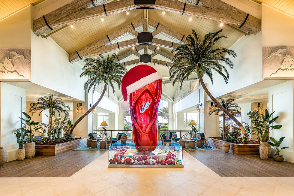 Celebrate the holidays with a tropical twist at Christmas in July at Margaritaville Resort Orlando!