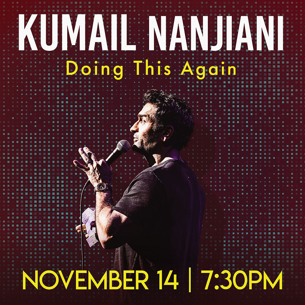 Kumail Nanjiani brings his Doing It Again Tour to Hard Rock Live Orlando on November 14