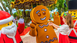 The Holidays at LEGOLAND Florida are back for 2024 with frosty fun, merry moments and cheerful characters!