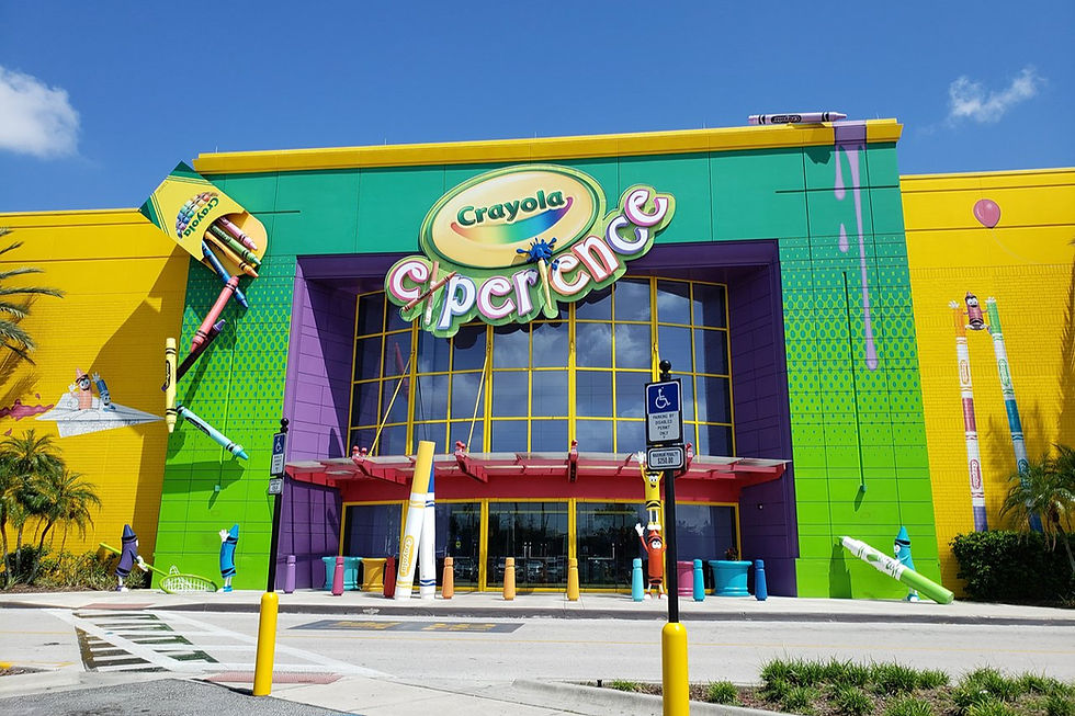 Toddler Tuesday at Crayola Experience