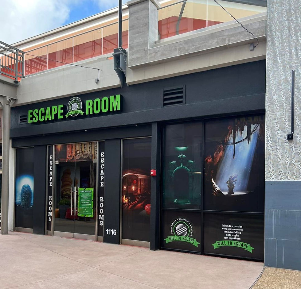 Will To Escape The Pointe Orlando on I-Drive