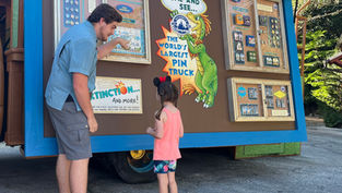 Beep! Beep! The World’s Largest Pin Truck Rolls Into Disney's Animal Kingdom