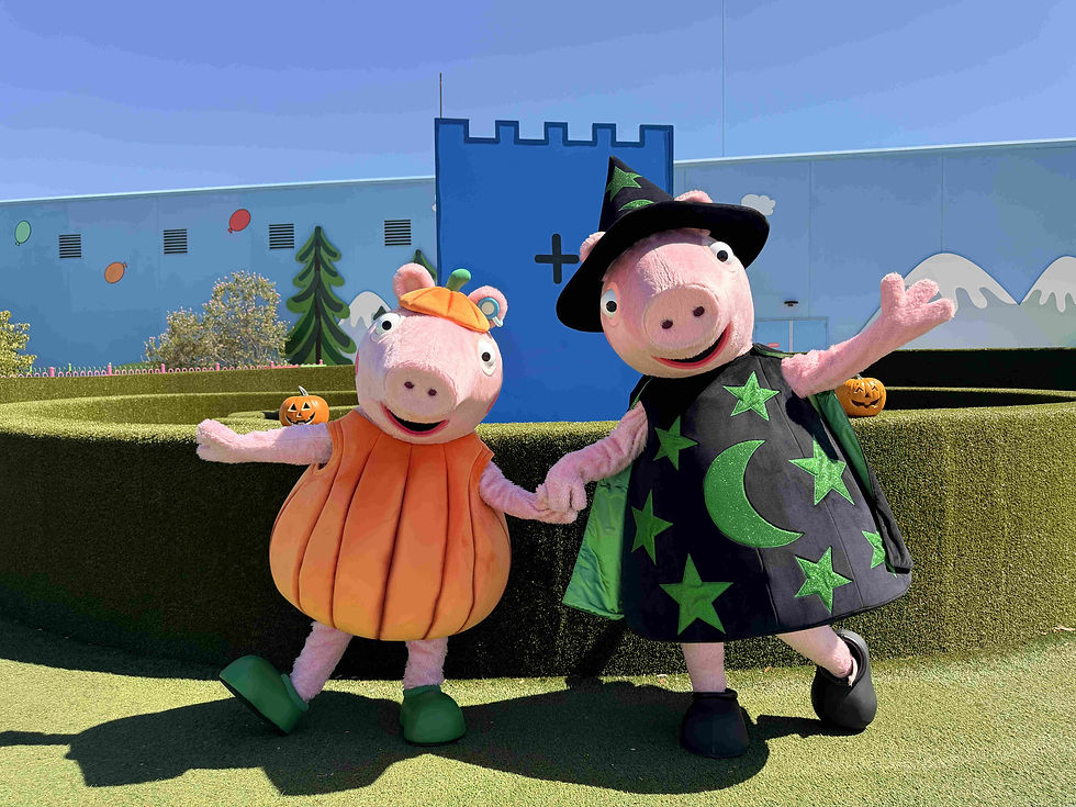 Peppa Pig Theme Park Florida invites Families to celebrate Halloween at Peppa’s Halloween Party