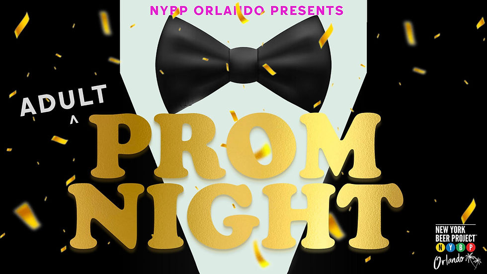 Adult Prom Night comes to New York Beer Project Orlando