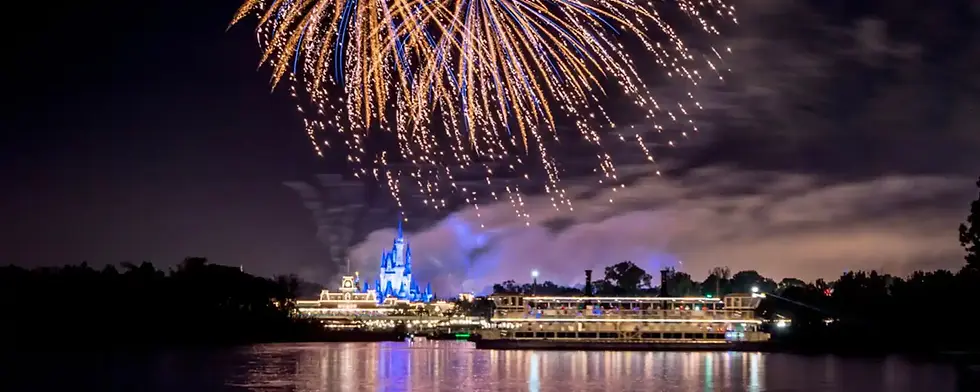 Ferrytale Fireworks: A Sparkling Dessert Cruise Magic Kingdom