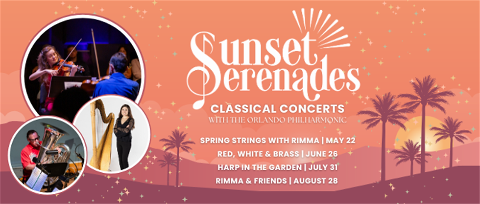 Join Leu Gardens for a magical night at the Sunset Serenades Classical Concerts