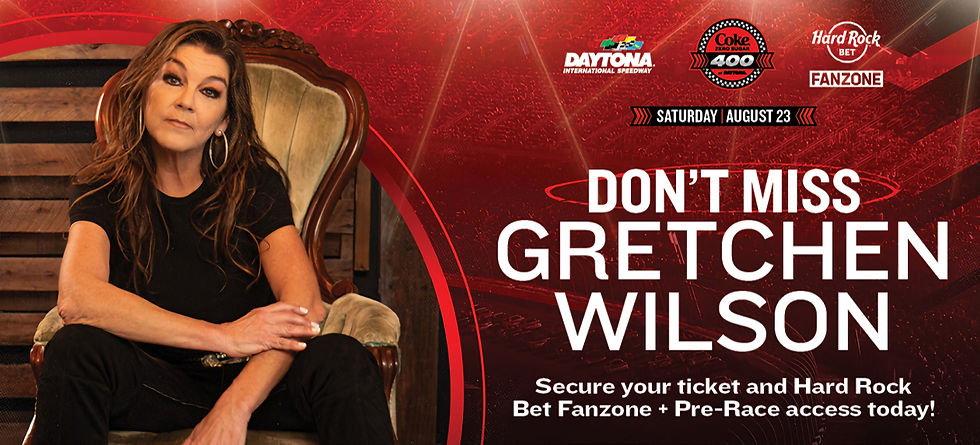 GRAMMY Award Winning Country Music Singer and Songwriter Gretchen Wilson to Perform Prior to the Coke Zero Sugar 400
