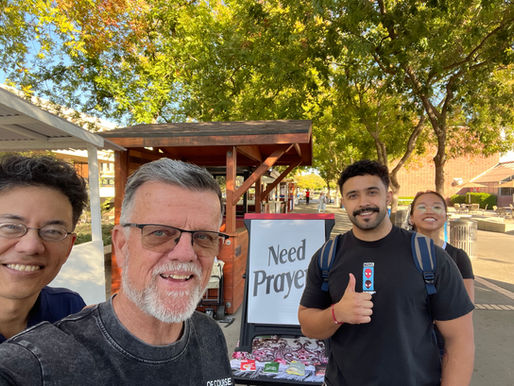 “Do You Need Prayer?” — How One Man’s Faith Sparked a Prayer Ministry at Fresno State