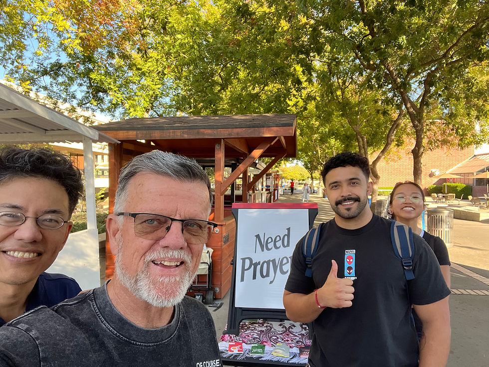“Do You Need Prayer?” — How One Man’s Faith Sparked a Prayer Ministry at Fresno State