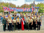 CCC Youth Honor Veterans at Fresno’s 106th Veterans Day Parade