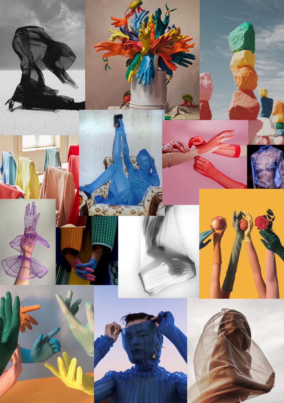 Moodboard d'ispirazione