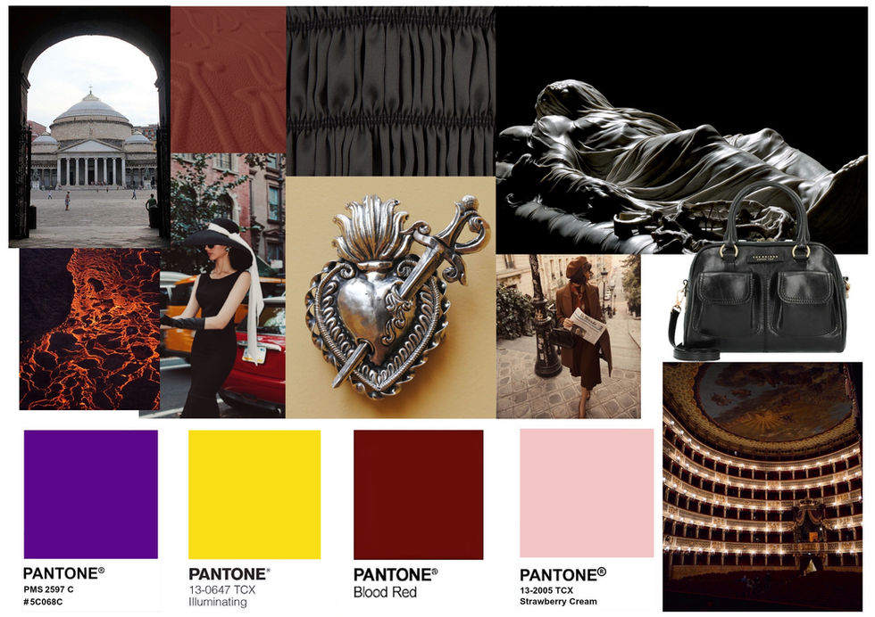 Moodboard d'ispirazione
