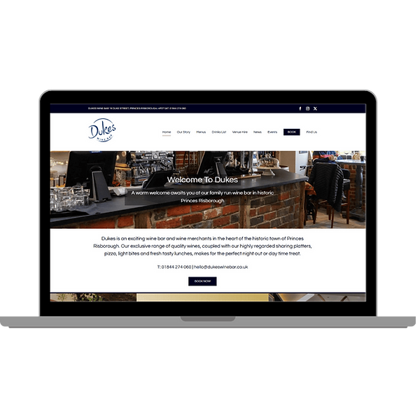 Wine Bar Website