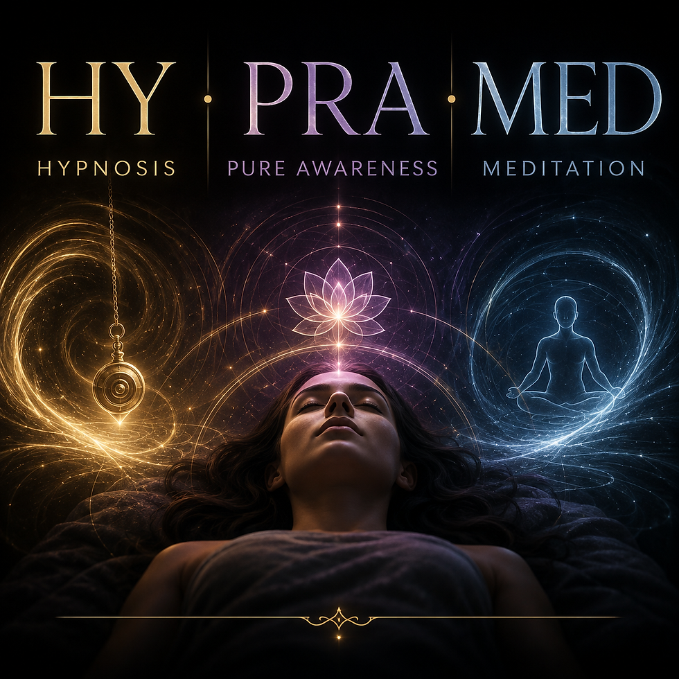 HYPRAMED™: Where Hypnosis Meets Pure Awareness & Meditation