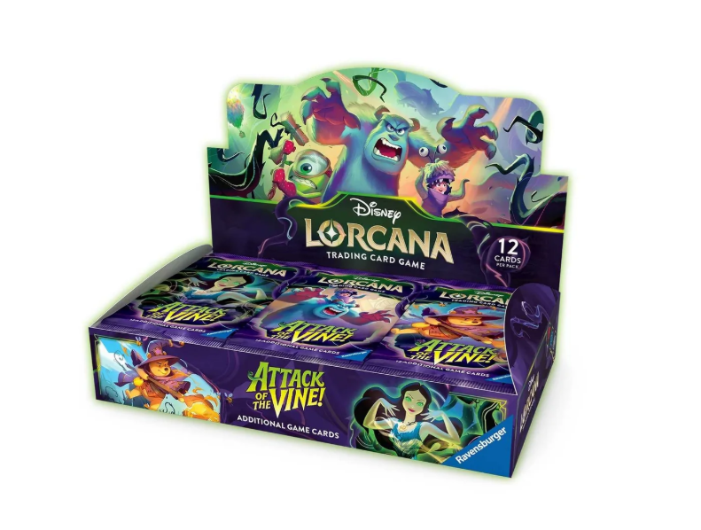 Disney Lorcana TCG - Attack of the Vine Booster Pack Display (24) - Set 13