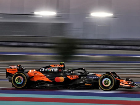 Lando Norris lidera o grid da corrida curta do Catar