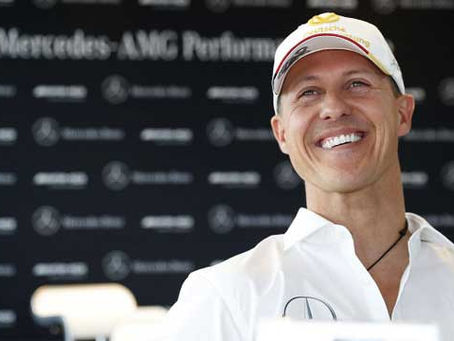 Schumacher ainda assiste as corrida de F1