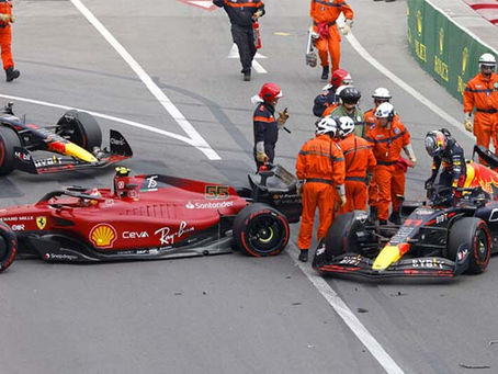 Acidente em Mônaco revela assoalhos dos dois melhores carros da F1