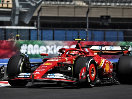 Sainz lidera TL2 no México; Russell bate e Verstappen tem problemas