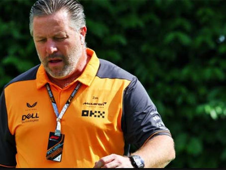 O CEO da McLaren, Brown, confirma: “Iniciamos um processo legal contra Palou”