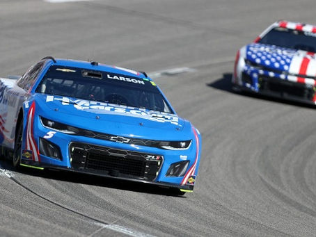 Kyle Larson vence após último pit stop em Richmond