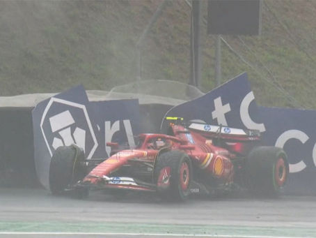 Sainz culpa o carro por “dia de pesadelo” no Brasil