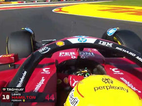 Hamilton roda em Spa e larga em penúltimo na sprint