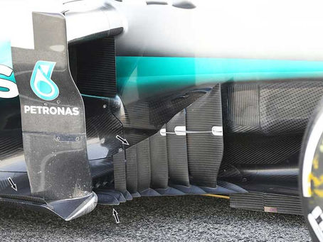 F1 – Mudanças significativas na aero do assoalho e difusor para 2021
